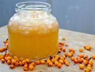 Frozen sea buckthorn: healing properties and features of use What delicious things can be made from sea buckthorn